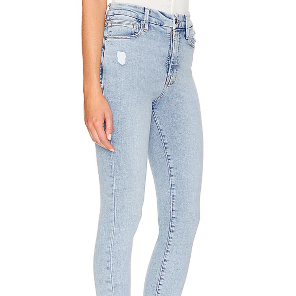 Good American Good Waist Skinny Crop in Indigo619 0/25